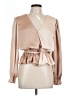 Strut & Bolt 100% Polyester Tan Long Sleeve Blouse Size L - photo 1