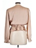 Strut & Bolt 100% Polyester Tan Long Sleeve Blouse Size L - photo 2