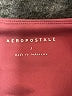 Aeropostale Solid Burgundy Athletic Shorts Size S - photo 3