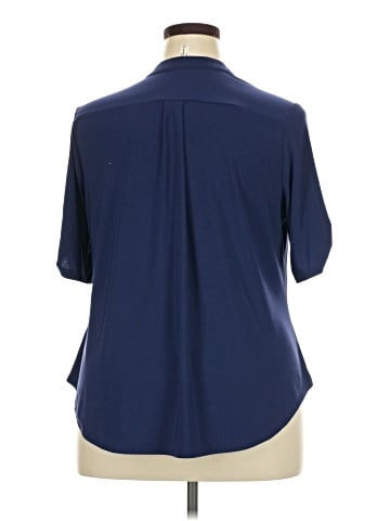 Perseption Concept Short Sleeve Blouse (view 2)