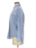 Zara Basic Blue Long Sleeve Button-Down Shirt Size M - photo 5