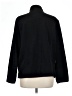 Karen Scott Sport 100% Polyester Solid Black Track Jacket Size L - photo 2