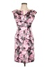 Donna Ricco 100% Polyester Floral Pink Cocktail Dress Size 10 (petite) - photo 1