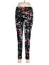 Cuddl Duds Floral Black Leggings Size M - photo 2