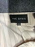 The Sang 100% Polyester Stripes Ivory Casual Pants Size M - photo 4