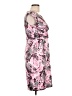 Donna Ricco 100% Polyester Floral Pink Cocktail Dress Size 10 (petite) - photo 4