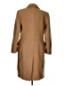 DKNY Tan Wool Coat Size L (estimated) - photo 2