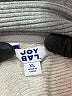 JoyLab 100% Cotton Black Gray Cardigan Size XL - photo 7