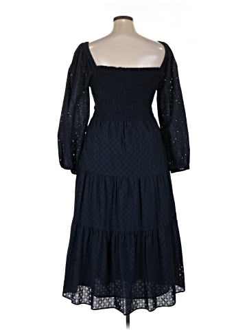 Madewell Lucie Cutout-Back Midi Dress (view 2)