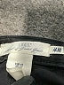 H&M L.O.G.G. Chevron-herringbone Black Jeans Size EU 42 / US 12 - photo 7
