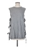 Helmut Lang Gray Sleeveless Top Size S - photo 1