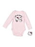 Hello Kitty Pink Long Sleeve Onesie 6-9 MO / 9 MO - photo 1