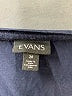Evans 100% Cotton Blue Short Sleeve Top Size 20 - photo 7
