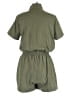 Shein 100% Polyester Solid Green Romper Size L - photo 2