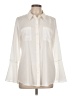 Calvin Klein 100% Polyester Ivory 3/4 Sleeve Blouse Size L - photo 1