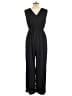 Shein Solid Black Jumpsuit Size L - photo 2