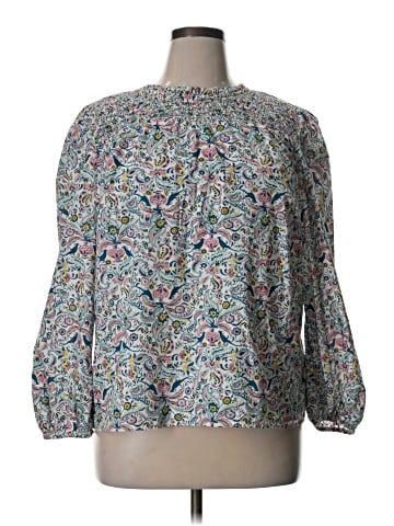 Talbots Outlet 3/4 Sleeve Blouse (view 1)