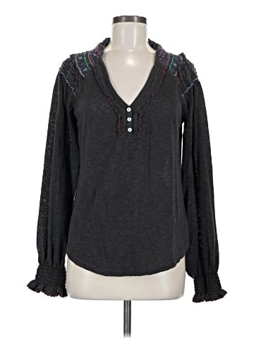 Free People Long Sleeve Blouse (view 1)