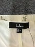 Lulus 100% Polyester Stars Ivory Casual Skirt Size S - photo 4