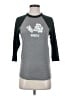 Obey Gray 3/4 Sleeve Top Size XS - photo 1