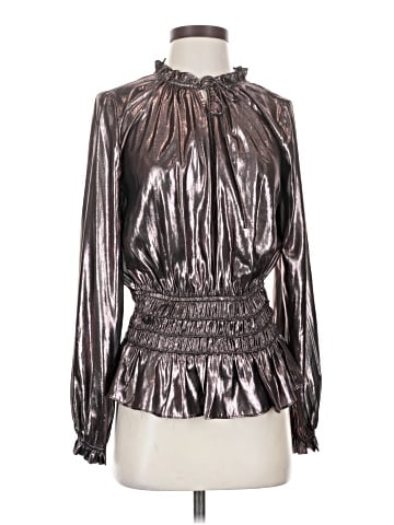 Pookie & Sebastian Long Sleeve Blouse (view 1)
