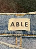 ABLE Hearts Blue Jeans Size 28 waist - photo 7