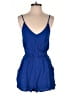 Divided by H&M Solid Blue Romper Size 6 - photo 1