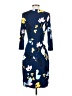 Unbranded Print Blue Casual Dress Size S (estimated) - photo 2