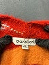 Davi & Dani 100% Polyester Stripes Orange Pullover Sweater Size M - photo 7