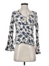 Hinge Ivory Long Sleeve Blouse Size XS - photo 1