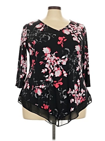 Alfani 3/4 Sleeve Blouse (view 1)