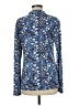 Tory Burch 100% Silk Paisley Blue Long Sleeve Silk Top Size M - photo 2