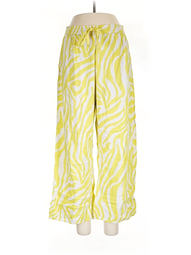 Pre-owned By Anthropologie Casual Pants In Yellow