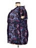 Bay Studio 100% Polyester Purple Short Sleeve Blouse Size 3X - photo 5