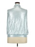 INC International Concepts Metallic Silver Sleeveless Blouse Size 2X - photo 2