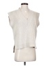 MIOU MUSE Ivory Sweater Vest Size S - photo 1