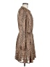 Heartloom 100% Polyester Animal Print Tan Casual Dress Size M - photo 4