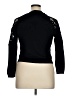 Bar III Floral Black Turtleneck Sweater Size XL - photo 2
