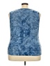 Sami & JO Blue Sleeveless Top Size 3X - photo 2