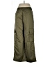 DKNY Jeans 100% Polyester Green Cargo Pants Size 12 - photo 2