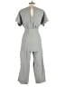 Le Lis Solid Gray Jumpsuit Size L - photo 2