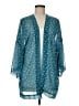 Ann Taylor Teal Kimono Size Med - Lg - photo 1