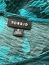 Torrid Teal Sleeveless Blouse Size 5X Plus (6) - photo 7