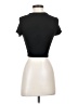 Shein Black Short Sleeve Top Size 2 - photo 2