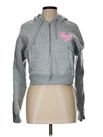 No Comment Zip Up Hoodie (view 1)
