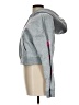 No Comment 100% Polyester Hearts Gray Zip Up Hoodie Size L - photo 5