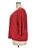 Simonton Says Red 3/4 Sleeve Top Size 2X - photo 5
