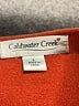 Coldwater Creek Orange Pullover Sweater Size L - photo 7