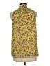 Max Studio 100% Polyester Yellow Sleeveless Blouse One size - photo 2