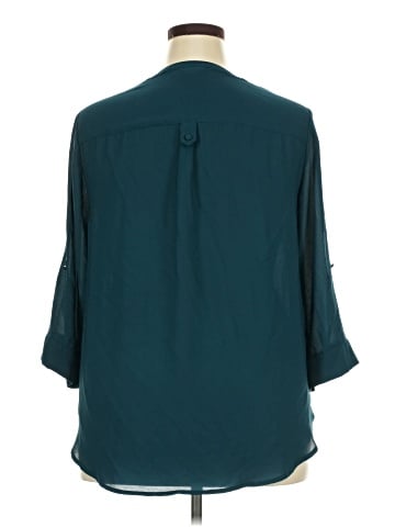 Torrid 3/4 Sleeve Blouse (view 2)